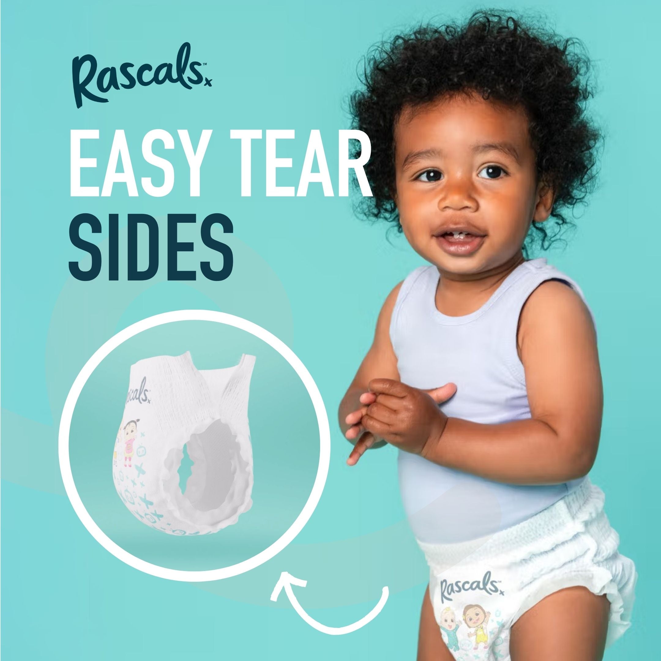 Rascals Cocomelon Edition Training Diaper Pants, Jumbo Pack, Size 7, 1 ...